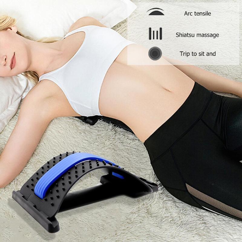 Back Pain Relief Massager Stretcher Equipment